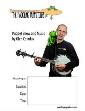Paddling Puppeteers Promo poster